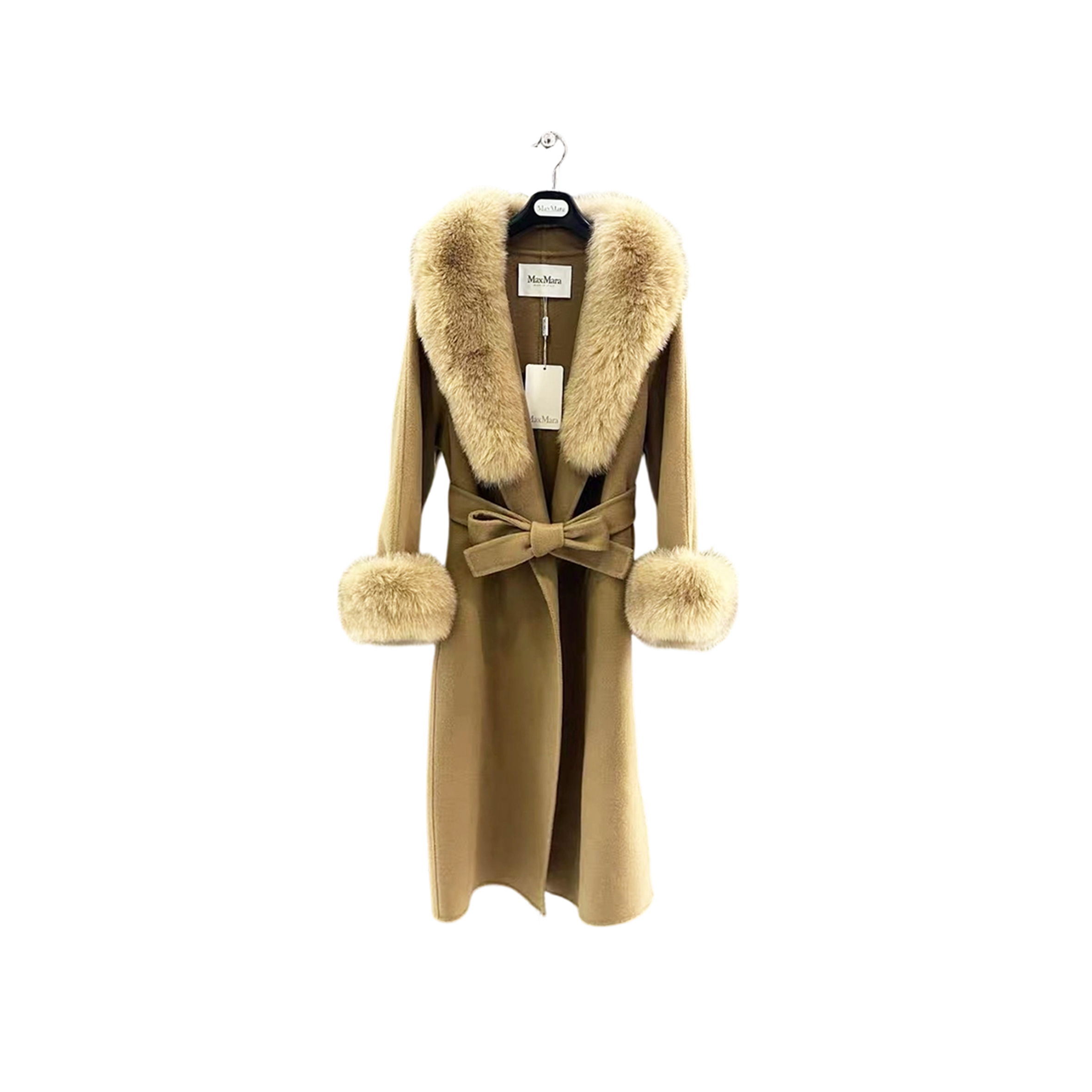 M*x M*ra marlene coat in brown